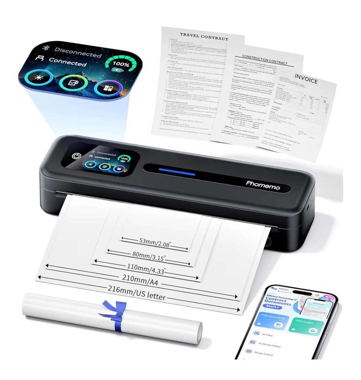 Wireless Bluetooth inkless thermal printer on sale 

#LTKFindsUnder100 #LTKdayinmylife #LTKSaleAlert