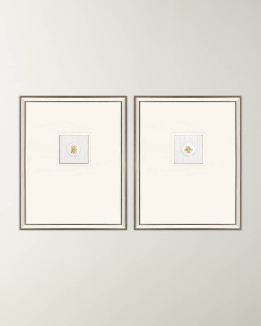 "Insect Intaglio I",  Set of 2 | Horchow