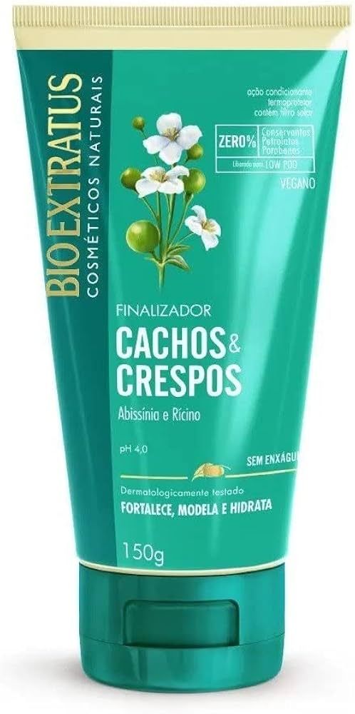 Finalizador Bio Extratus Cachos e Crespos 150g | Amazon (BR)