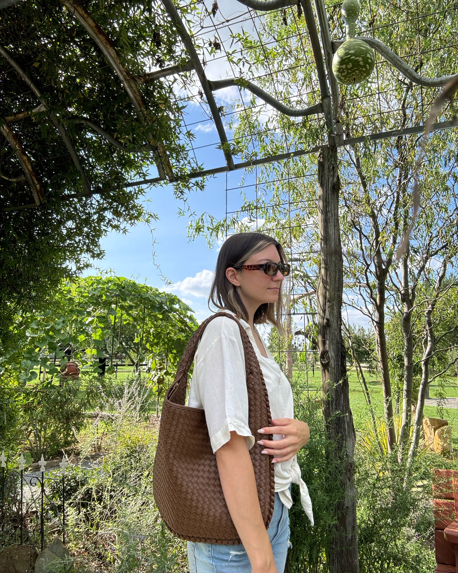 Woven textured leather handbag, Fall brown textured purse

#LTKSeasonal #LTKStyleTip #LTKItBag