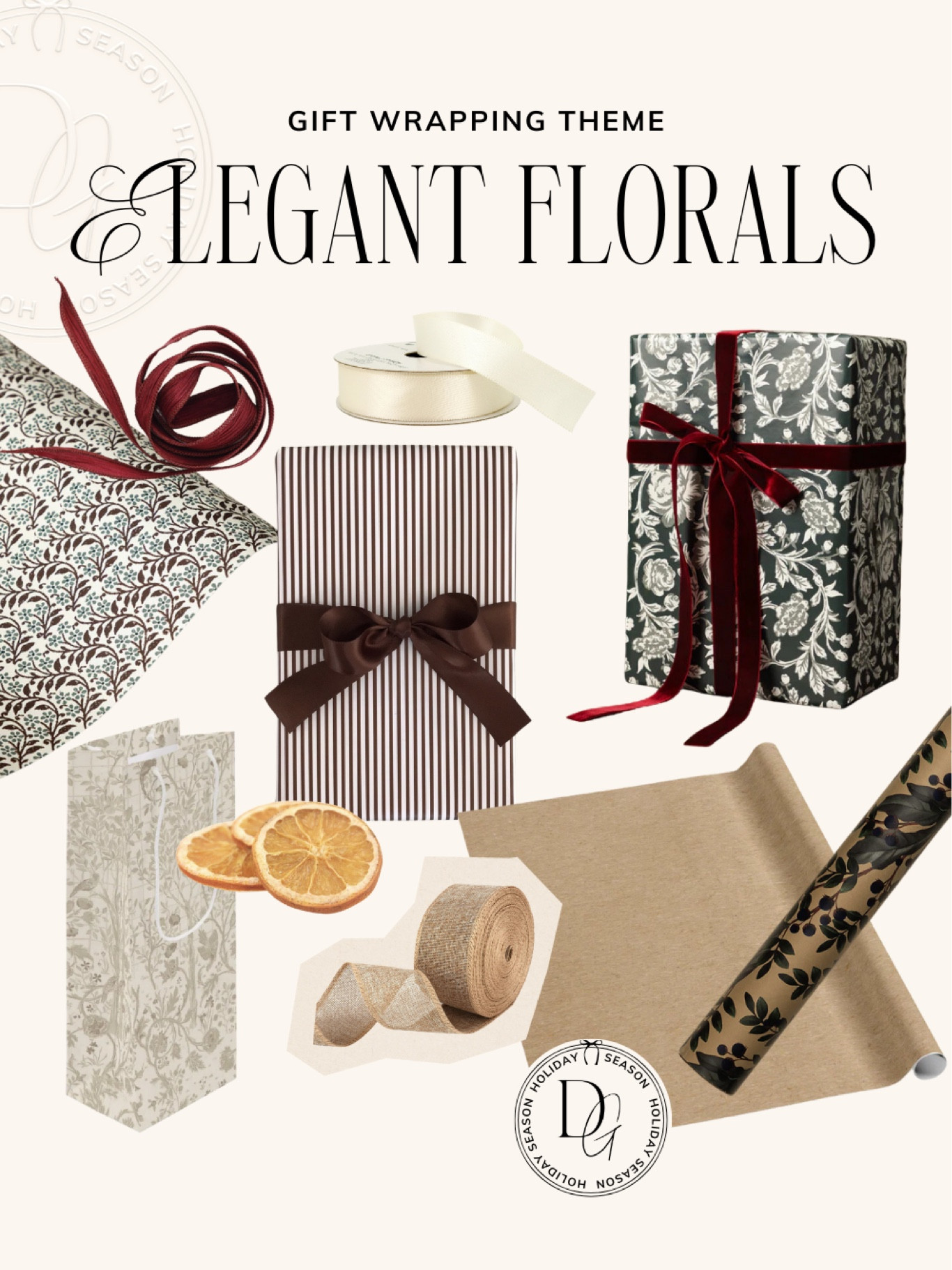 Holiday gift wrap 〰️ ELEGANT FLORALS

holiday gift wrapping theme, holiday wrapping paper, holiday gift wrapping, holiday gift, holiday gifts, holiday gifting, holiday gift wrap themes, aesthetic gift wrapping, aesthetic holiday gift wrap, holiday gift wrap idea, Christmas gift wrapping ideas, Christmas wrapping, Christmas gift wrap, holiday wrap, holiday wrapping, Christmas wrapping paper, Christmas gift bags, xmas wrapping, floral Christmas wrapping paper 

#LTKHome #LTKHoliday #LTKGiftGuide