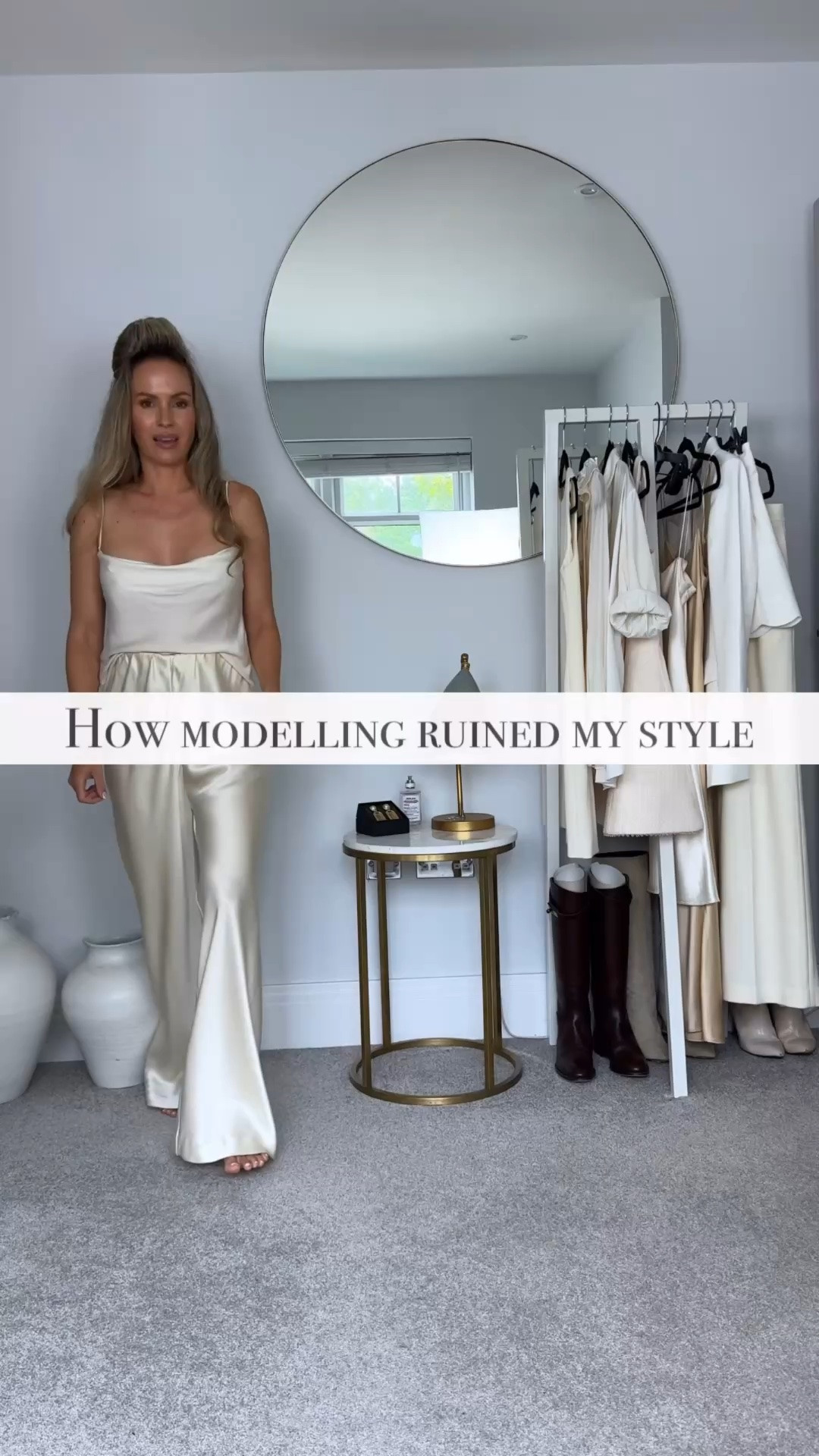 I’ve never told this properly before.

I’ve been modelling since I was a baby. Full time from 18. 

34 years inside the fashion industry, and I was still a shopaholic with a wardrobe full of clothes I never wore.
It was always someone else’s job to dress me, so I never learnt what I actually loved. 

It took having my son, and the whirlwind suddenly going quiet, to finally figure out what I actually wanted.

8 years on, I share everything I’ve learned. The frameworks, the tools, the thinking that changed how I approach getting dressed entirely.

If you’re new here - this is where it started. 🤍

 🤍I popped all the info in comment 1 🤍

#tessmontgomery #capsulewardrobe #wardrobeexpert #shopaholic #slowfashion

#LTKuk #LTKspring #LTKsummer