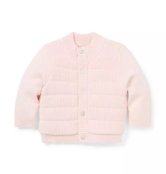 Baby Quilted Sweater Jacket | Janie and Jack