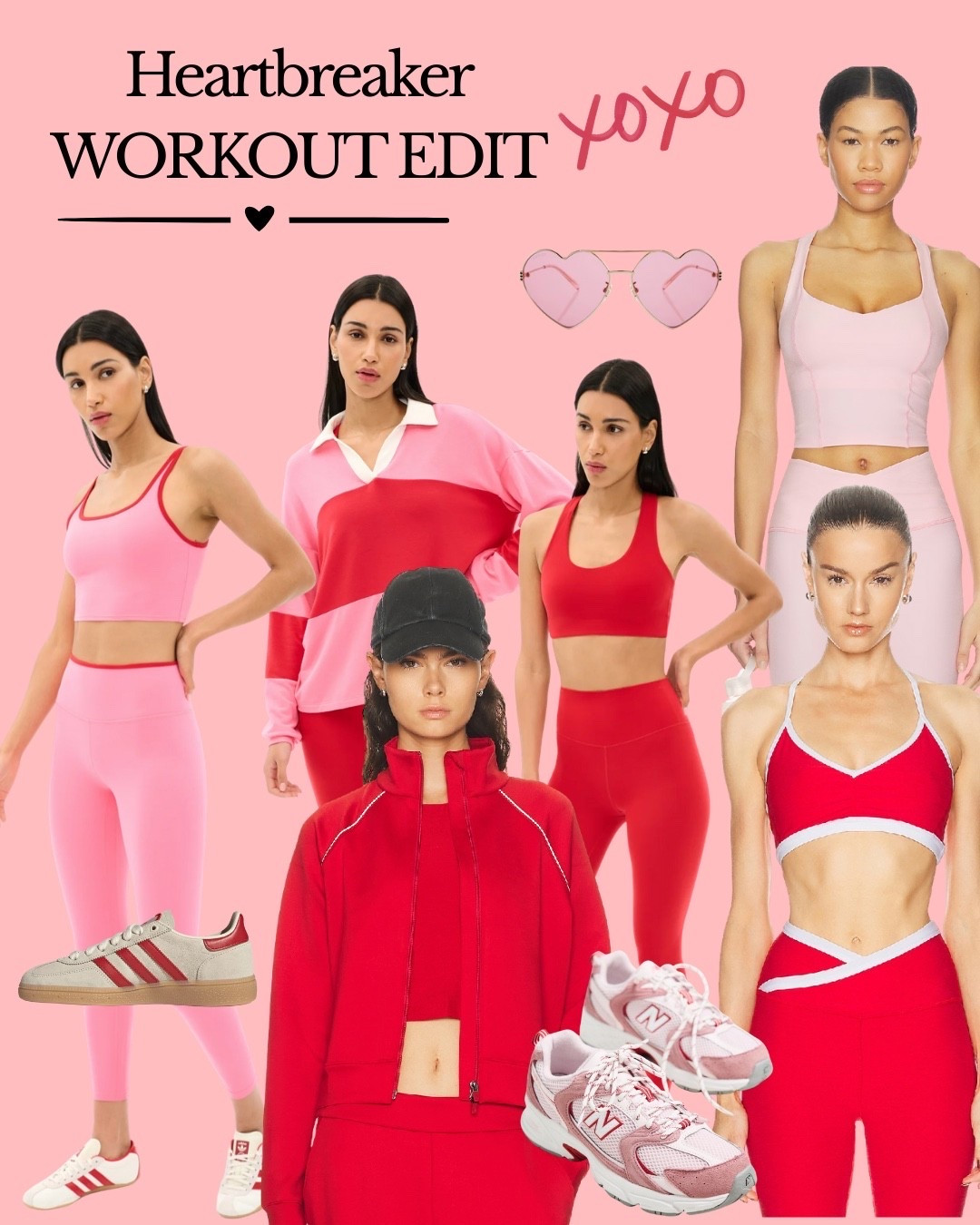 Turn heads in and out of the studio with this flirty Valentine’s workout edit featuring Beyond Yoga, Splits59, and more in a candy‑colored mix of pinks and reds ❤️💕

#LTKValentine #LTKfitnessgoals #LTKActive