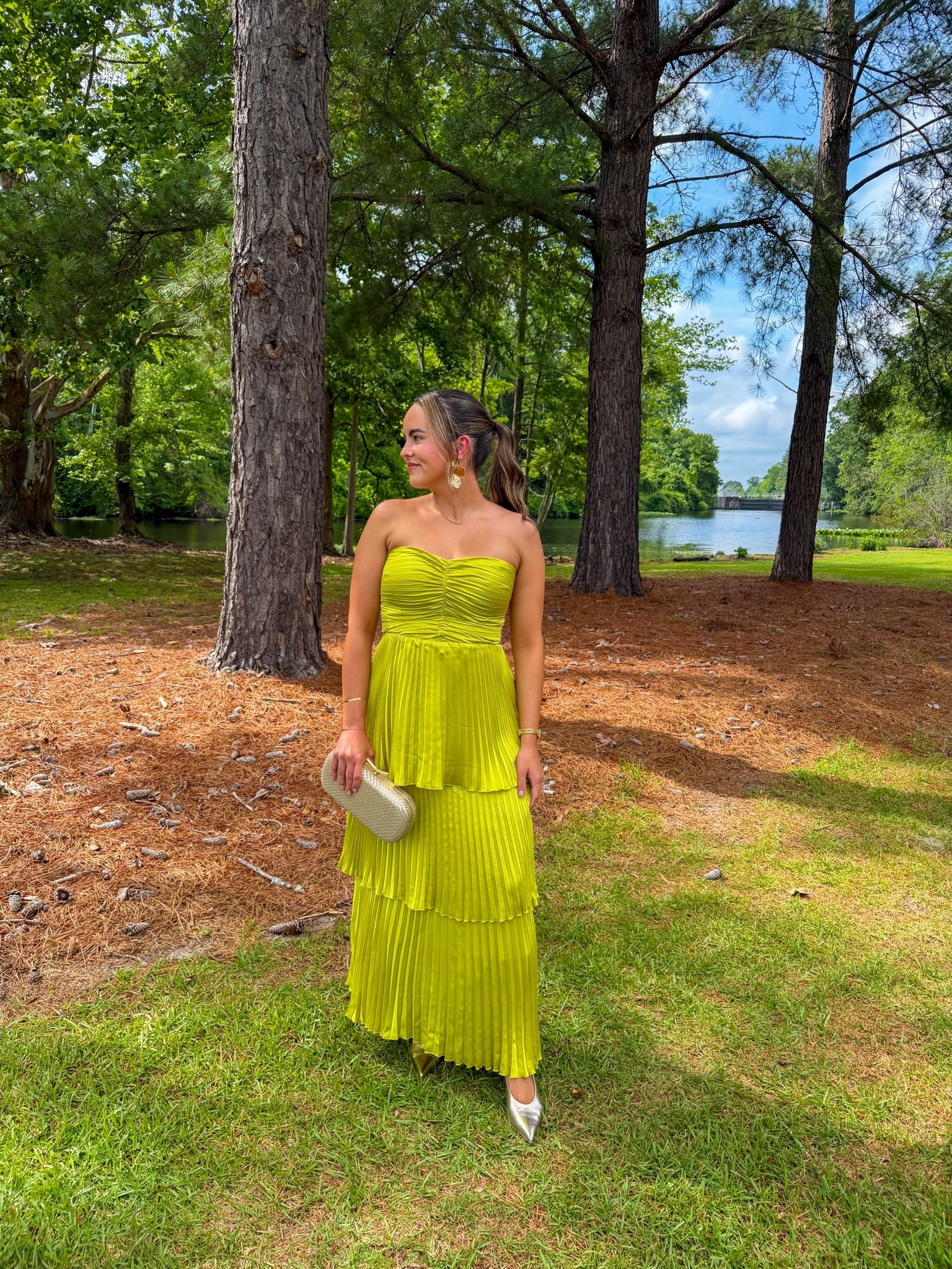 Wedding guest dress, semi formal dress, spring wedding guest attire, Abercrombie sale 💐

#LTKxAbercrombie #LTKootd #LTKWedding