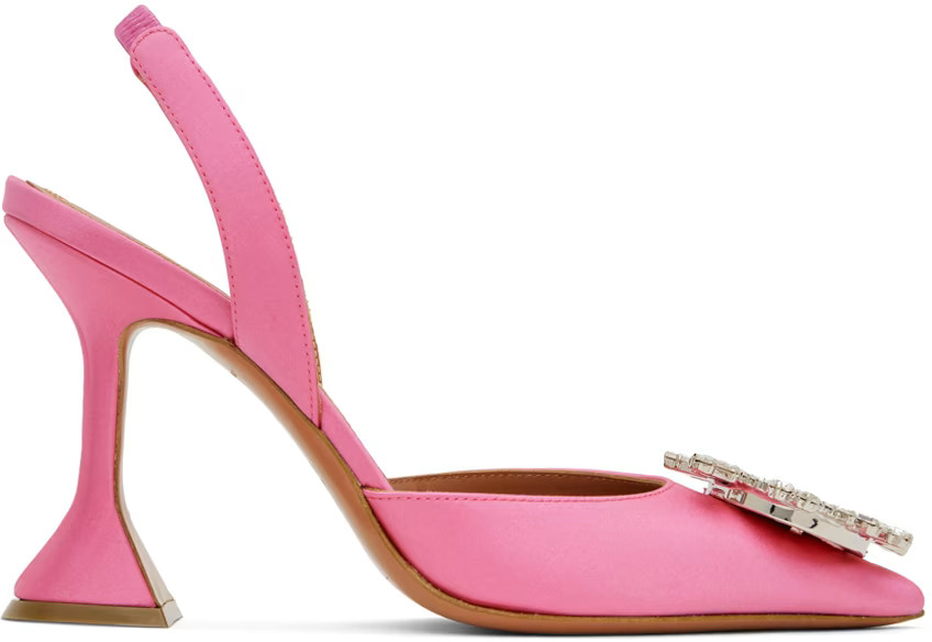 Pink Begum Sling 95 Heels | SSENSE