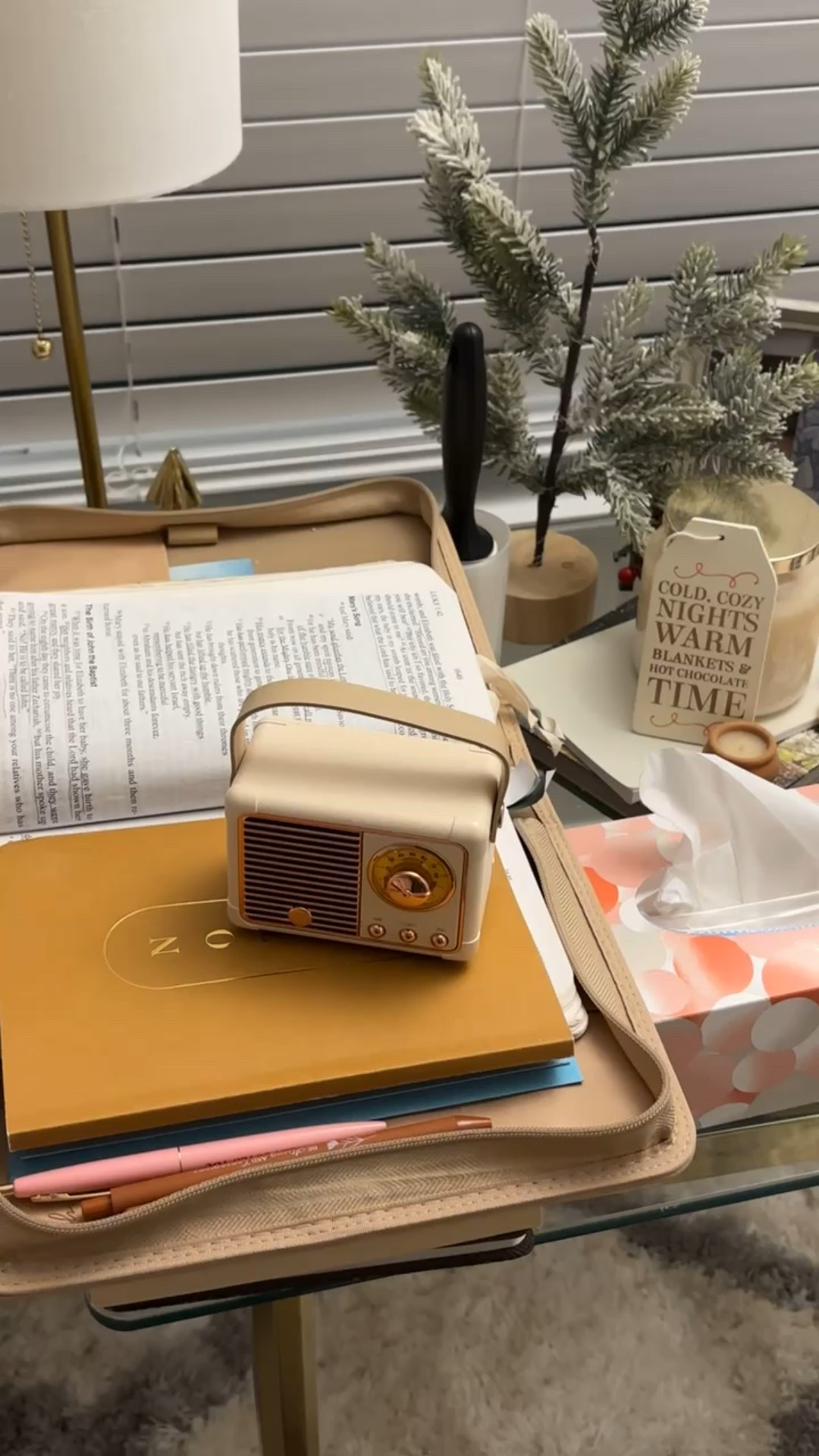 Retro vintage looking mini speaker with quality sound under $20📻 

#LTKHome #LTKFindsUnder50