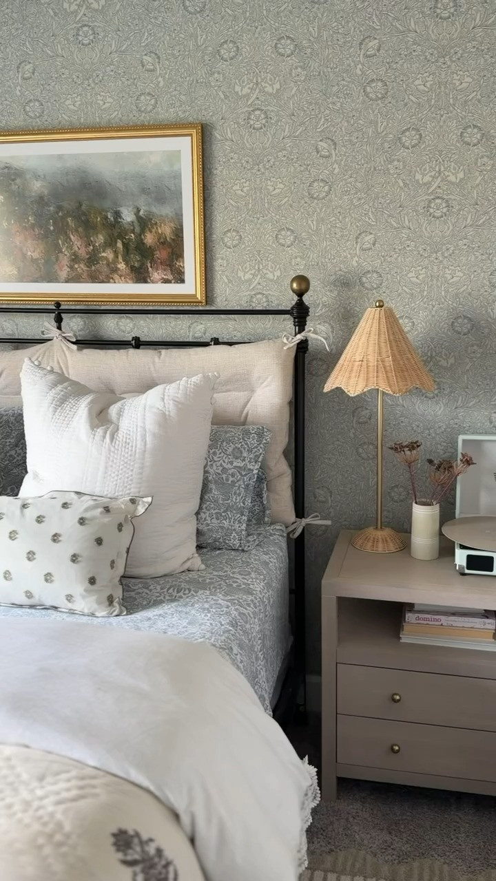 The wallpaper in this room is so darling! 

interior design, home decor, room decor 

 #LTKOver40 #LTKHome