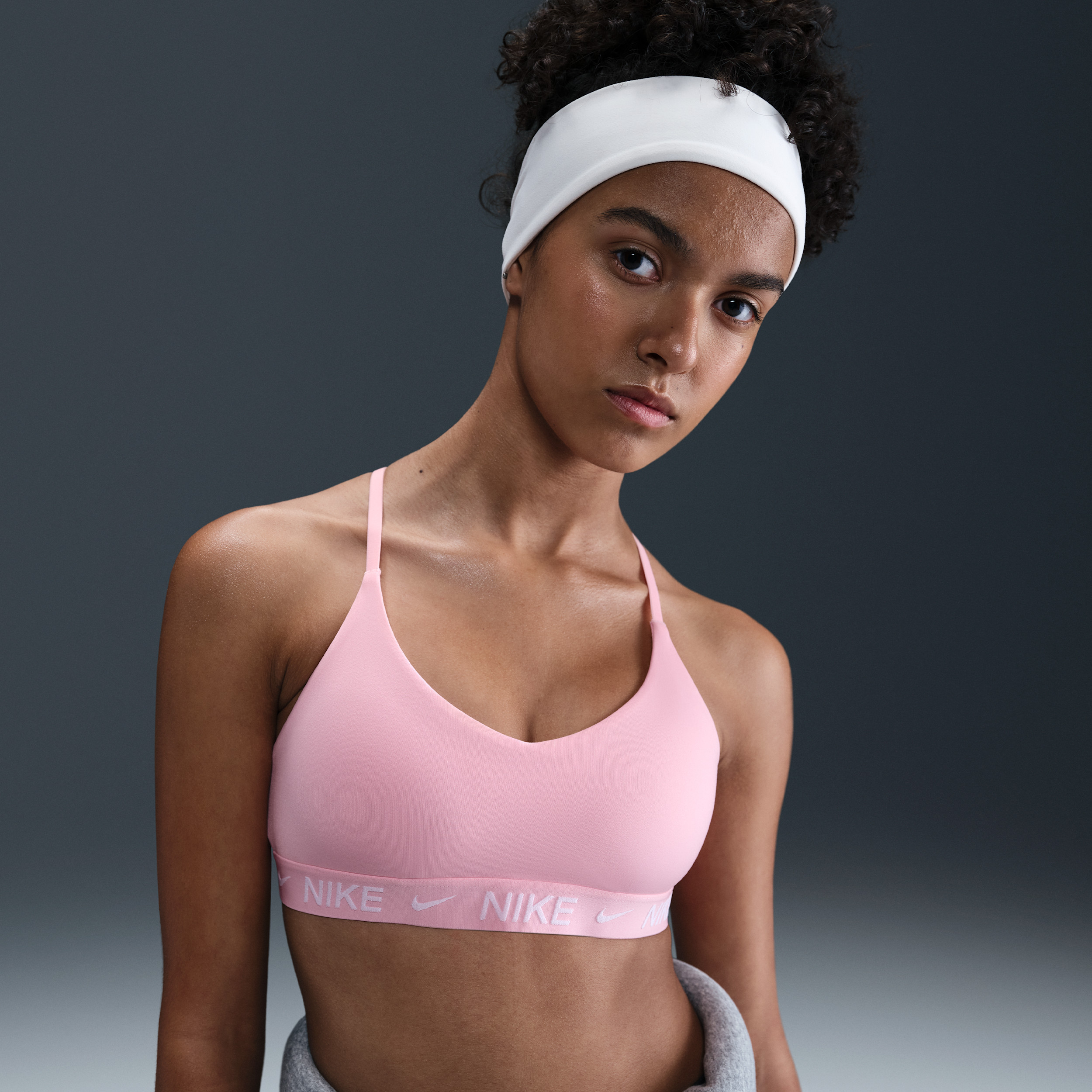 Nike Women's Indy Girls' Sports Bra in Pink | FZ5860-690 | Nike (US)