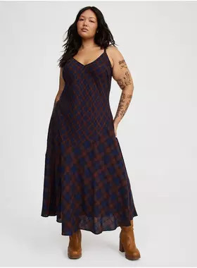Plaid Maxi Dress | Torrid (US & Canada)