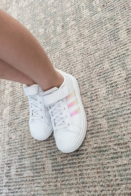 cute new sneakers for the new and first school year 👟 prek4 here we come
#school #sneakers #schoolsneakers #adidas 

#LTKkids #LTKFind #LTKBacktoSchool