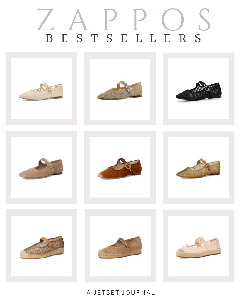  I’m happy that I added some of these Zappos bestsellers to my cart. My top picks for comfort and style are the Michaela Knit, Mackie Mesh, and Michaelaglow Mary Jane Shoes. All from one of our favorite brands, Sam Edelman.



#LTKSeasonal #LTKSaleAlert #LTKTravel 

 