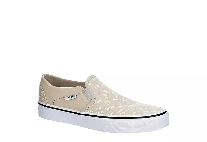 Vans Womens Asher Slip On Sneaker - Tan | Rack Room Shoes