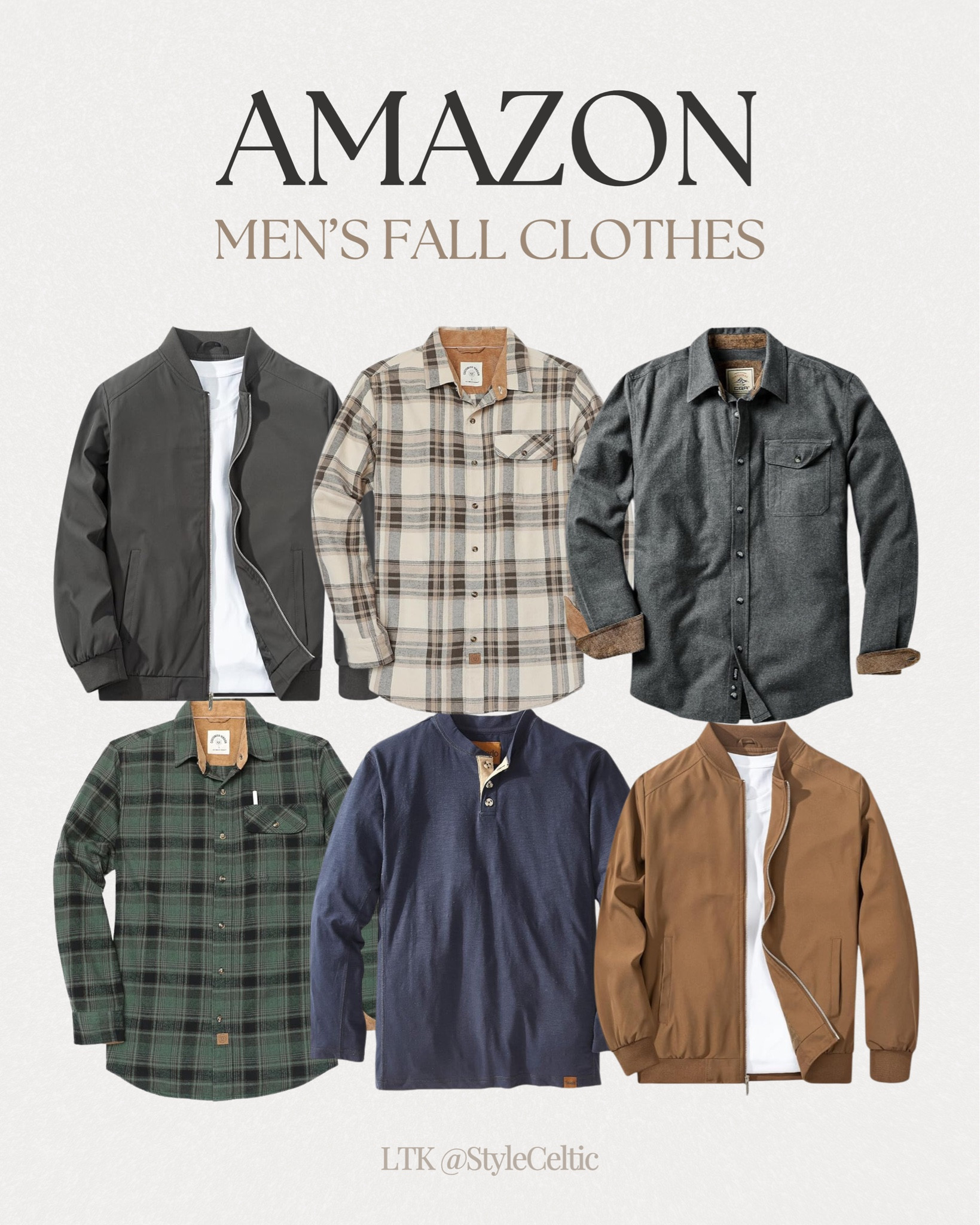 These Men’s Fall Shirts and Jackets 🤩
.
.
Amazon men’s, men’s fall outfits, men’s shirts, men’s fall shirts, fall flannels, boyfriend outfits, pumpkin patch outfits, fall activities, men’s fall flannel, men’s fall accessories, neutral clothes for men, Amazon men’s fashion, men’s neutral clothing, gift guide for him, boyfriend gifts, fiancé gifts, husband gifts, dad gifts, men’s active, lululemon dupes, men’s lululemon dupes, alo dupes, travel outfits, travel style, Amazon finds, Amazon favorites, Christmas gifts 

#LTKFallSale 

#LTKMens #LTKFindsUnder50 #LTKWorkwear