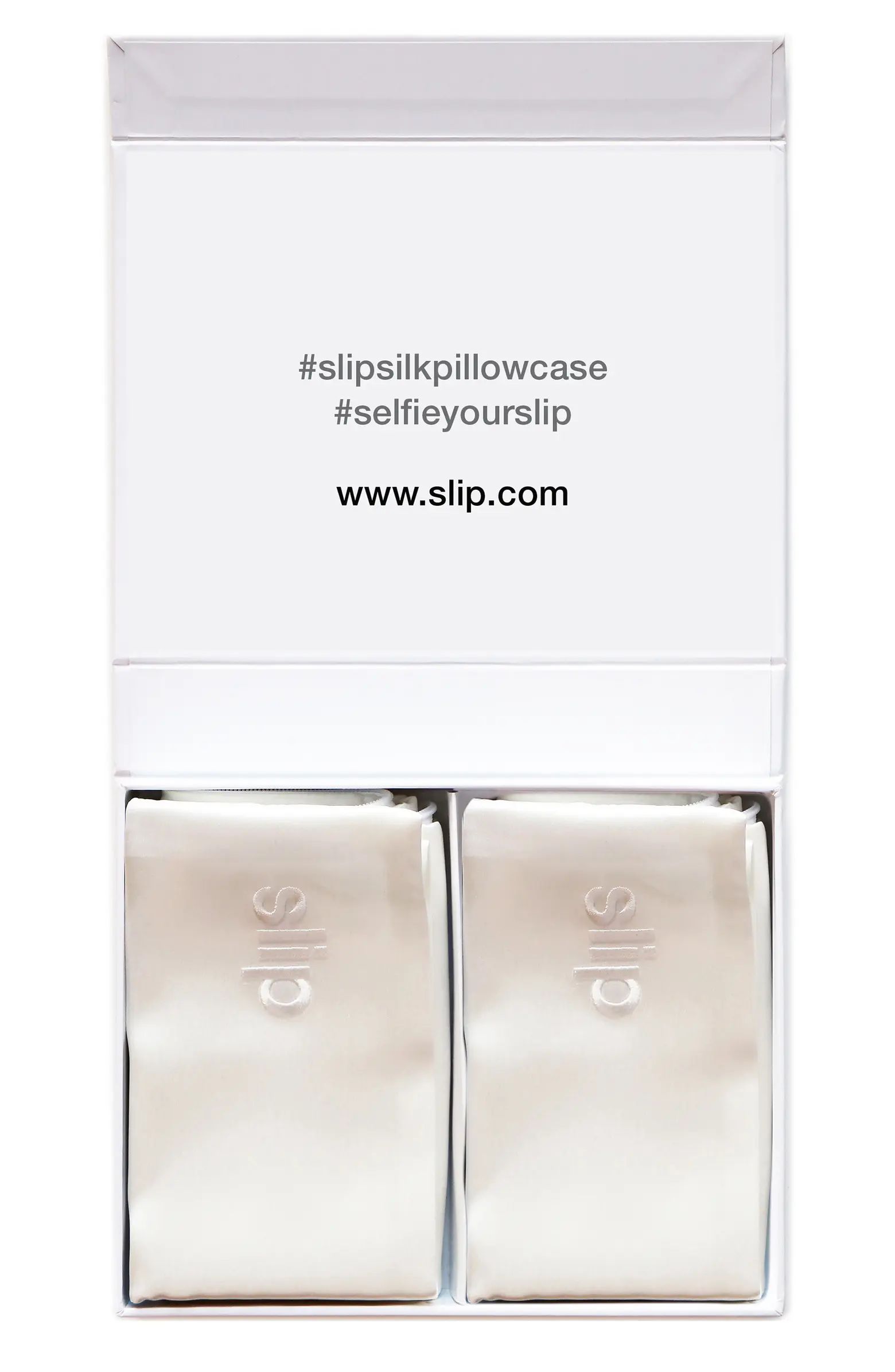 slip Pure Silk White King Pillowcase Set $220 Value | Nordstrom | Nordstrom