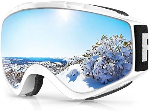 findway Ski Goggles, 100% UV Protection OTG Snow Goggles for Men, Women & Youth | Amazon (US)