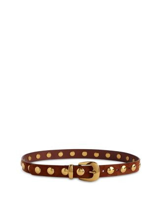 Women's Studded Western Belt in Suede | Bloomingdale's (US)