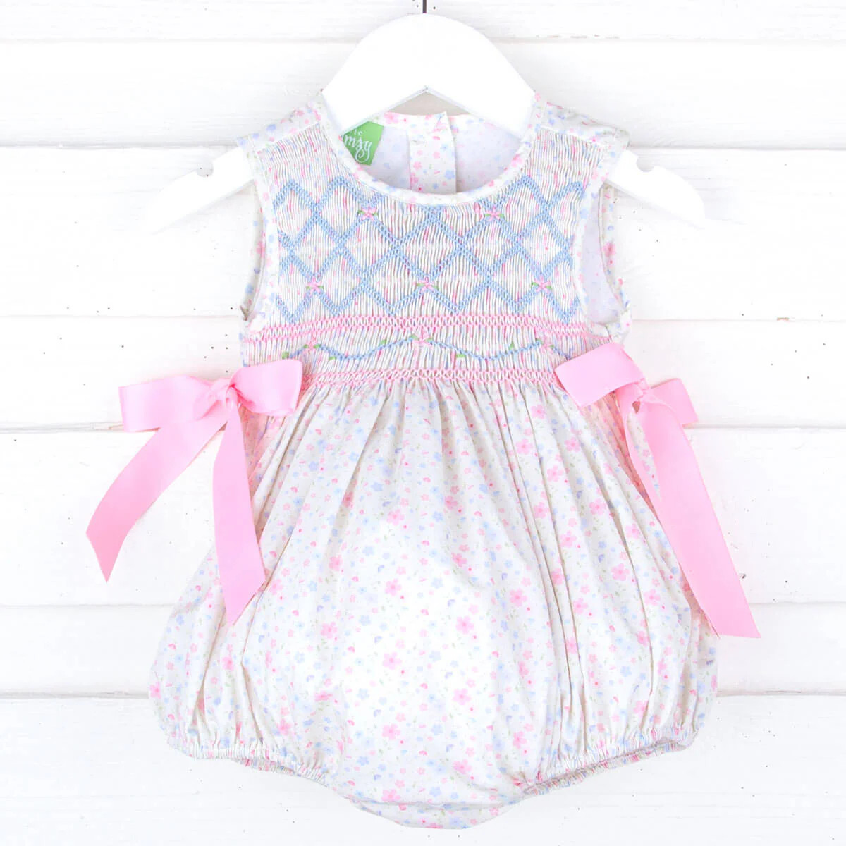 Callaway Garden Smocked Scarlett Bubble | Classic Whimsy