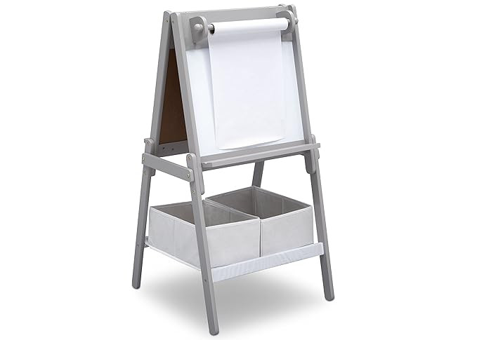 Delta Children MySize Kids Double-Sided Storage Easel -Ideal for Arts & Crafts, Drawing, Homescho... | Amazon (US)