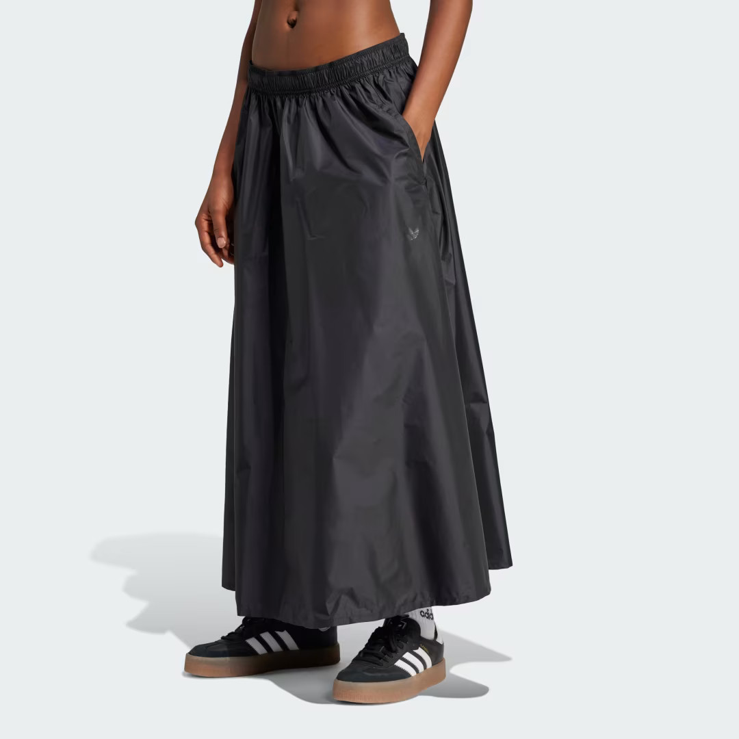 adidas Premium Essentials Skirt Woven Black OSFA Womens | adidas (US)
