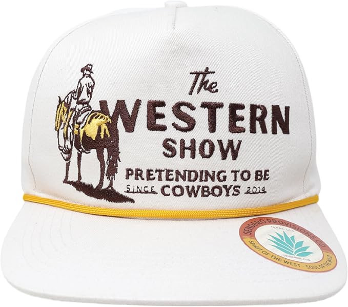 Sendero Provisions Co. Western Show Adjustable Snapback Hat with Embroidered Design & Braided Rop... | Amazon (US)