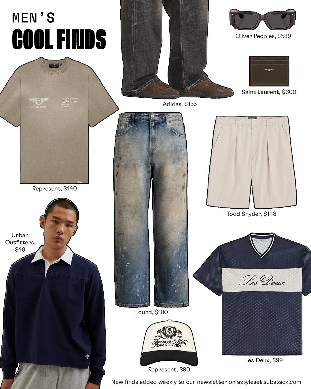 cool finds friday 🎱 new men’s fashion finds added weekly on our substack (astyleset.substack.com) posted every friday 

#LTKMens #LTKSummerEdit #LTKStyleTip