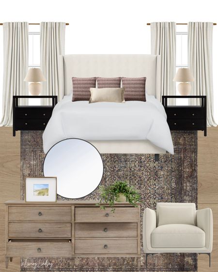 Way day bedroom sale, bedroom design, master bedroom, primary bedroom, owners suite, nightstands, dresser, curtains

#LTKxWayDay #LTKHome #LTKSaleAlert