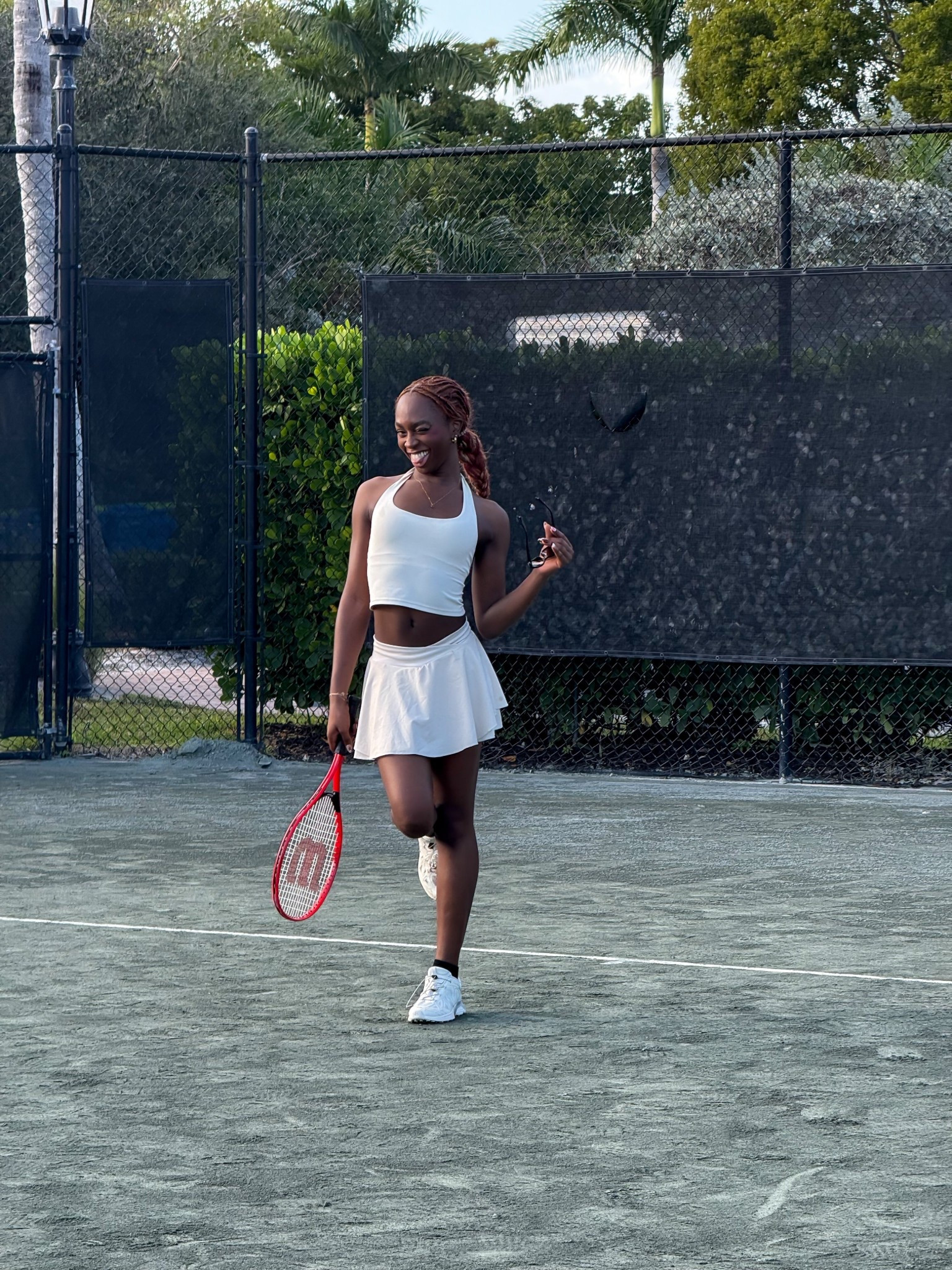 Perfect little toasty day tennis outfit perfect for all my baddies prepping for spring travel & break to get into 

#LTKgrwm #LTKSeasonal #LTKfitnessgoals