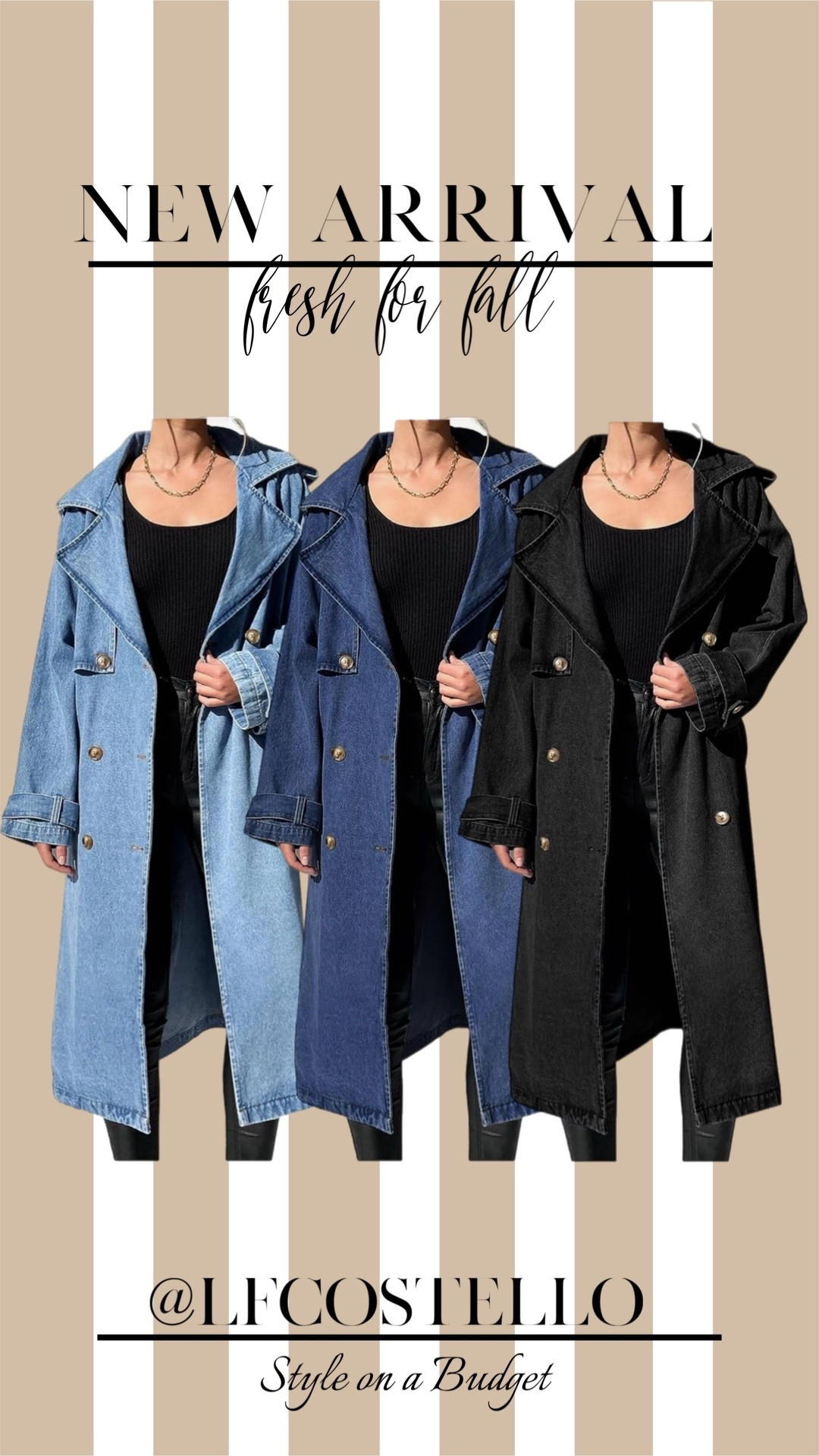 Trending denim trench coats!

#LTKFindsUnder50 #LTKStyleTip #LTKSeasonal