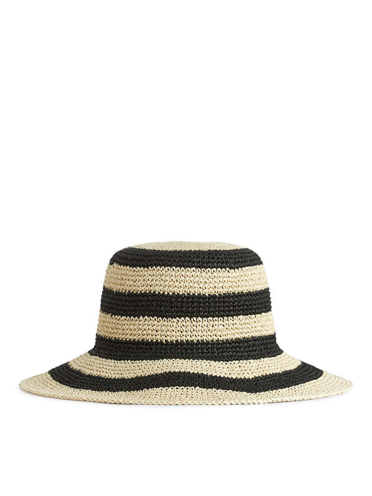 Gehäkelter Strohhut - Hellbeige - Accessories - ARKET DE | ARKET (EU)