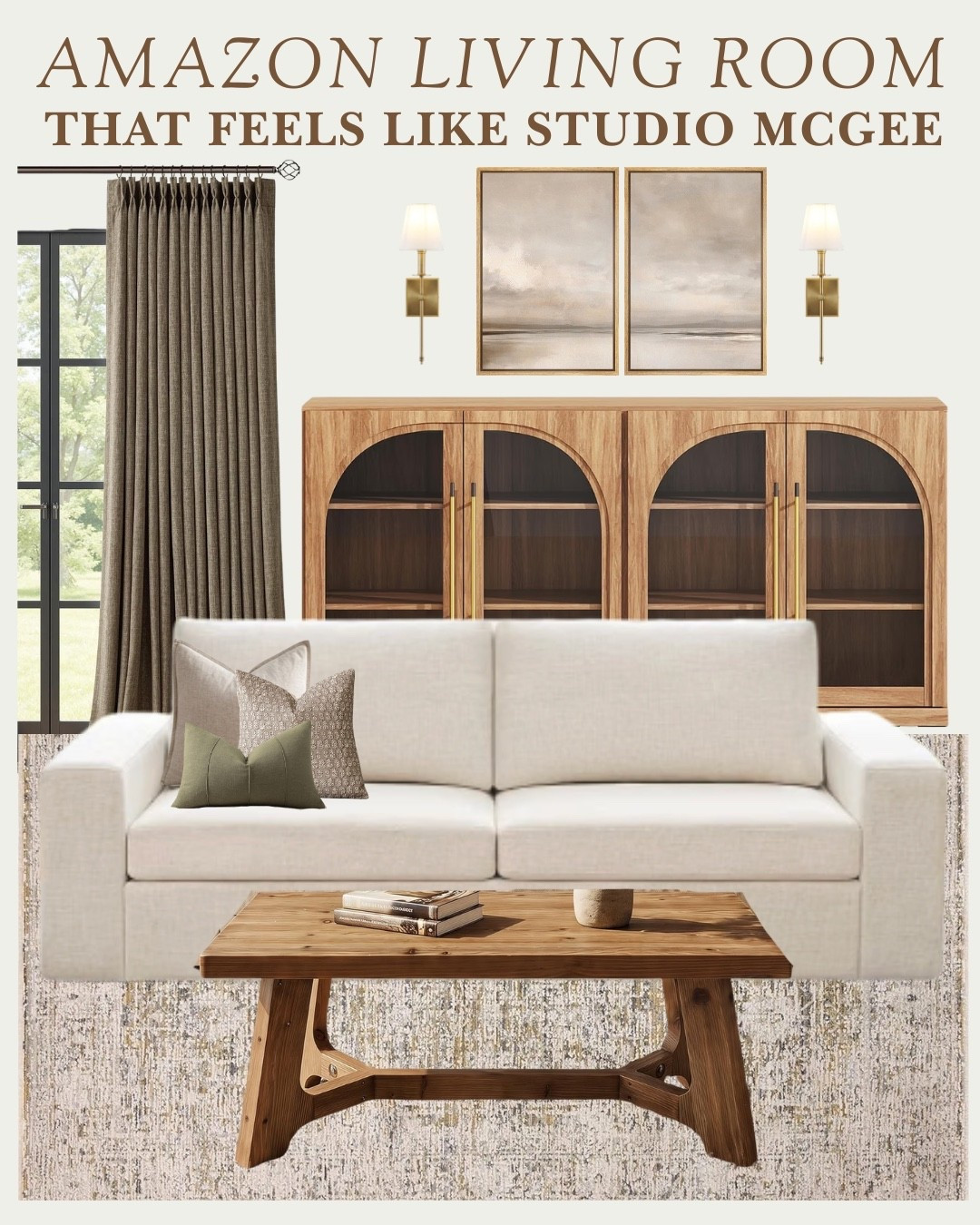 An Amazon living room that feels like Studio McGee but doesn’t cost it!

#LTKHome #LTKSaleAlert