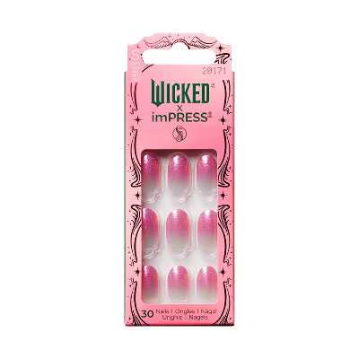 Wicked X imPRESS Press-On Manicure Fake Nails - Goodness of my Heart | Target