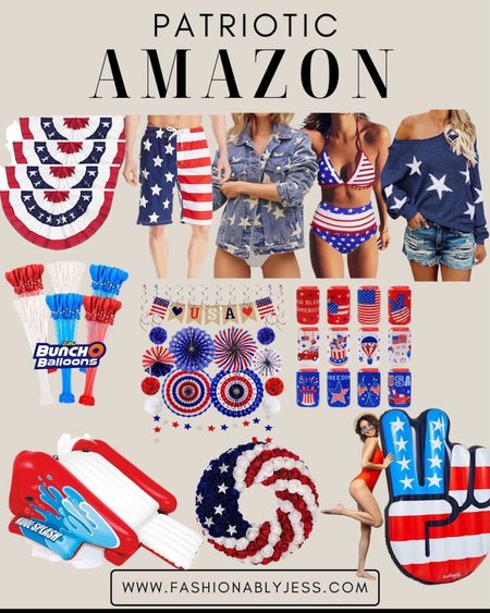So many cute and fun patriotic accessories on Amazon 

#LTKOver40 #LTKKids #LTKFindsUnder50