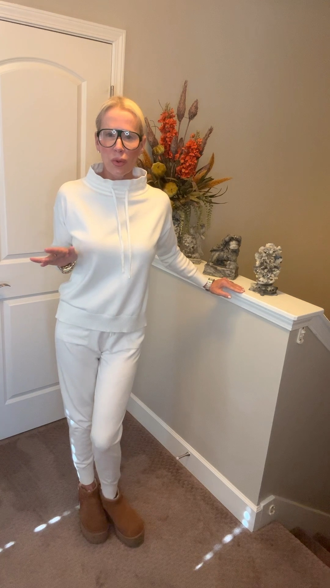 Some of the products may not be available but I’ve attached links to similar looks.

#ANRABESS
Women's 2 Piece Outfit
Sweater Lounge Sets...