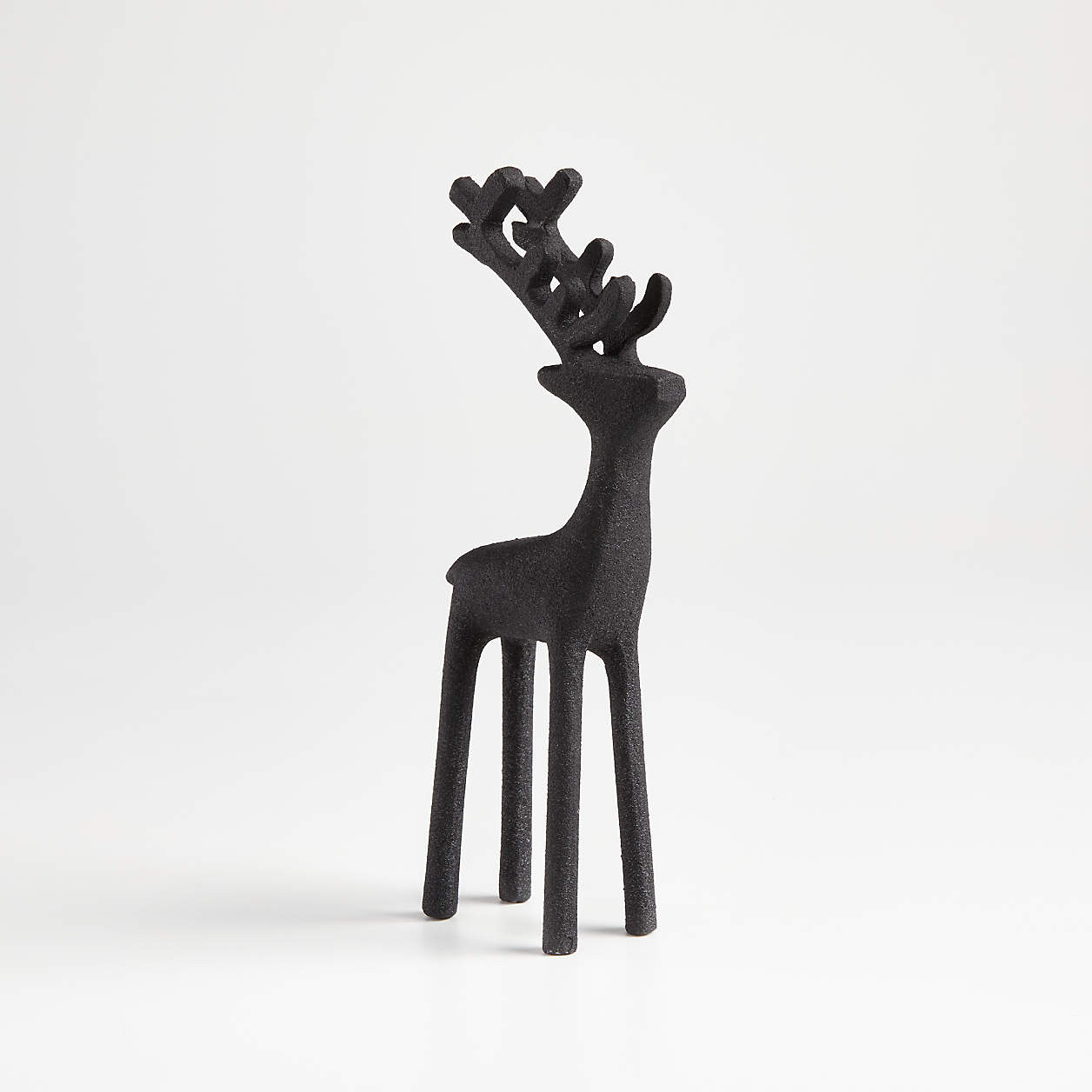 9" Brass Reindeer + Reviews | Crate and Barrel | Crate & Barrel