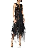 BCBGMAXAZRIA Women's ANDI LACE Dress, Black, 2 | Amazon (US)