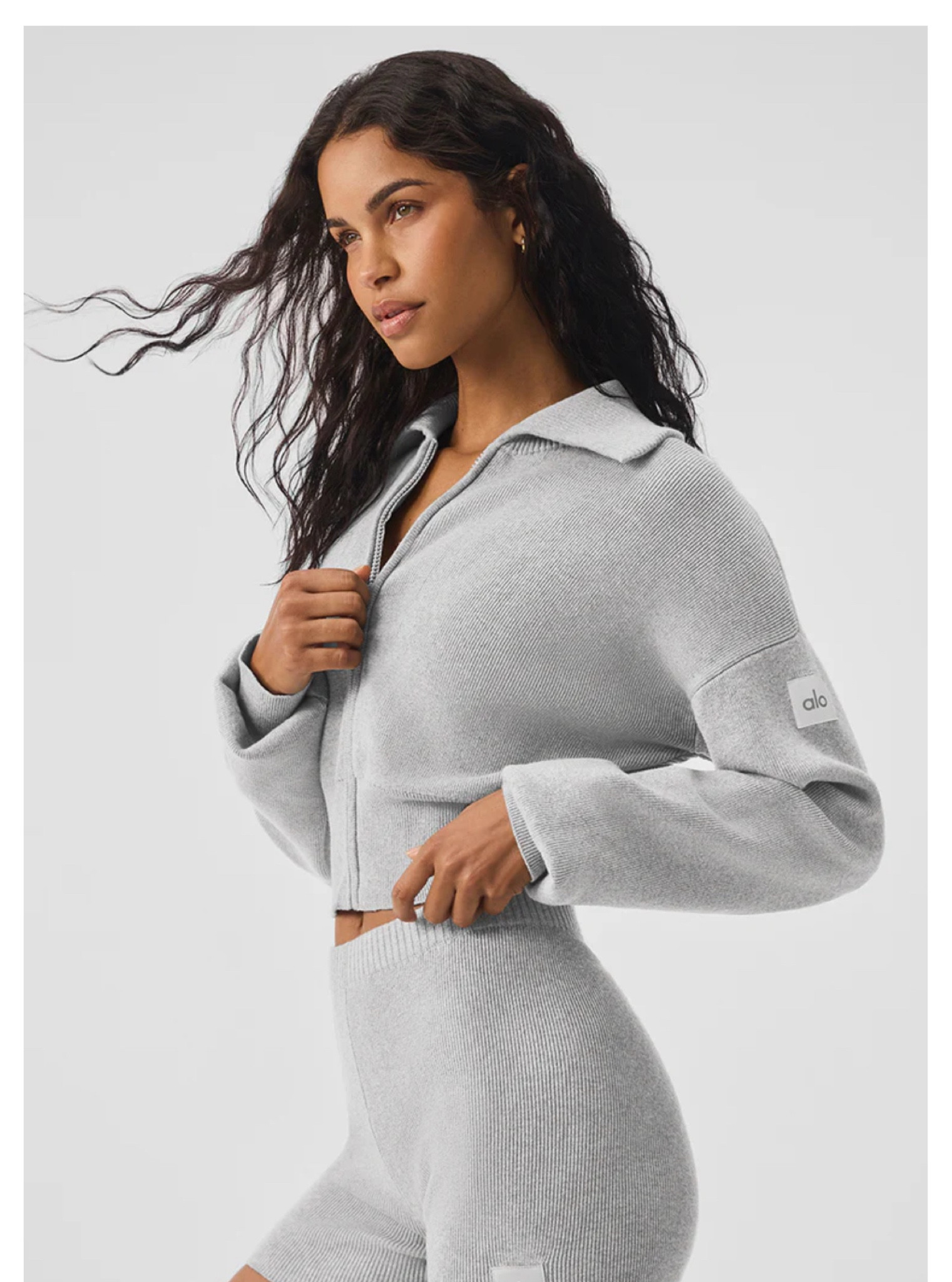 alo ニットジャケット XS jane.akhmetova on LTK