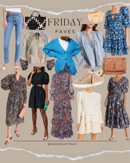 Shop my Friday faves🤩

Friday faves - may have clothes - dresses - fall fashion - jeans - golden goose - designer bags 

#LTKstyletip #LTKshoecrush