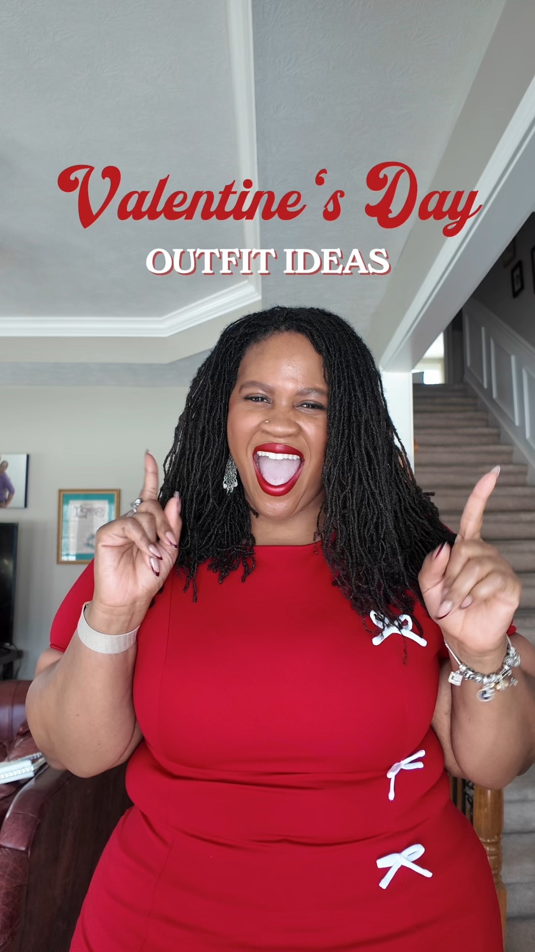 😍😍😍 these are soooooo cute!!! Let’s go through sizing. I’m 5ft. 9in tall, 330lbs and a size 3X/22.

Starting with the first outfit, the red dress is in an XL(12). I am a HUGE fan of trying new things, and even though this dress wasn’t in my size, I tried it and it fit! The pleated skirt is in a size 3X. The exact one is sold out, but I linked to others from Fabletics and another from Amazon. The sparkly shoes are oldies from Fashion to Figure before their bankruptcy. I linked to a few alternatives and would get a size 12 or 12D in the options. The heart-shaped clutch is linked and comes in other colors! 

Next is the pink sweater dress. I’m wearing this in an XXL. I was surprised by this, but when I checked the size chart, their XXL is a size 20. The dress fit beautifully and I love the bell sleeve detail. I linked to the clutch and pumps as well. Use my code “ELLIE40” for $40 off your first pair of ALLY heels!

Third fit is actually from Torrid! I got the top and the skirt in a 2X, and found alternatives cowboy boots and cowboy hat on Torrid as well. The mini handbag is also linked and comes in multiple colors.

And lastly, the beautiful, floral print gown is in a size 3X from the Amazon brand EYWOL. Such a cute find and true to size! I linked to some optional shoes and purses. 

I hope you love these!! What are you doing for Valentine’s Day??

#LTKPlusSize #LTKValentine #LTKootd