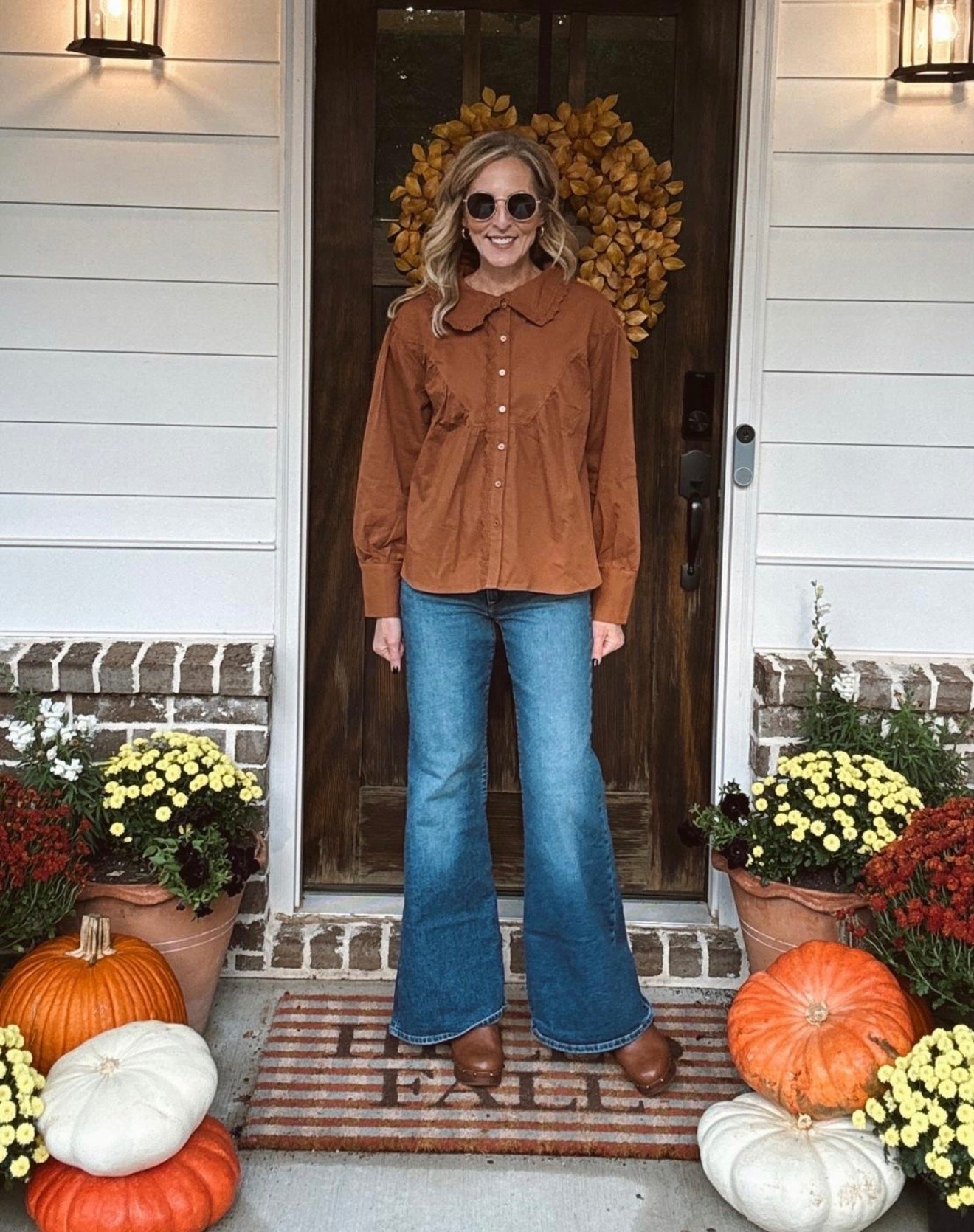 Amazon Fall Tops You’ll Actually Wear These closet staples will be on repeat for me! 🍂

Each one is easy to mix and match with denim, boots, or even a light jacket for layering. The scarf look-alike is less than $10, and these Levi’s are also part of the Prime Day deal lineup.

I’m wearing a size small in all tops. Save this post to shop the looks and check my LTK for links before the sales end!