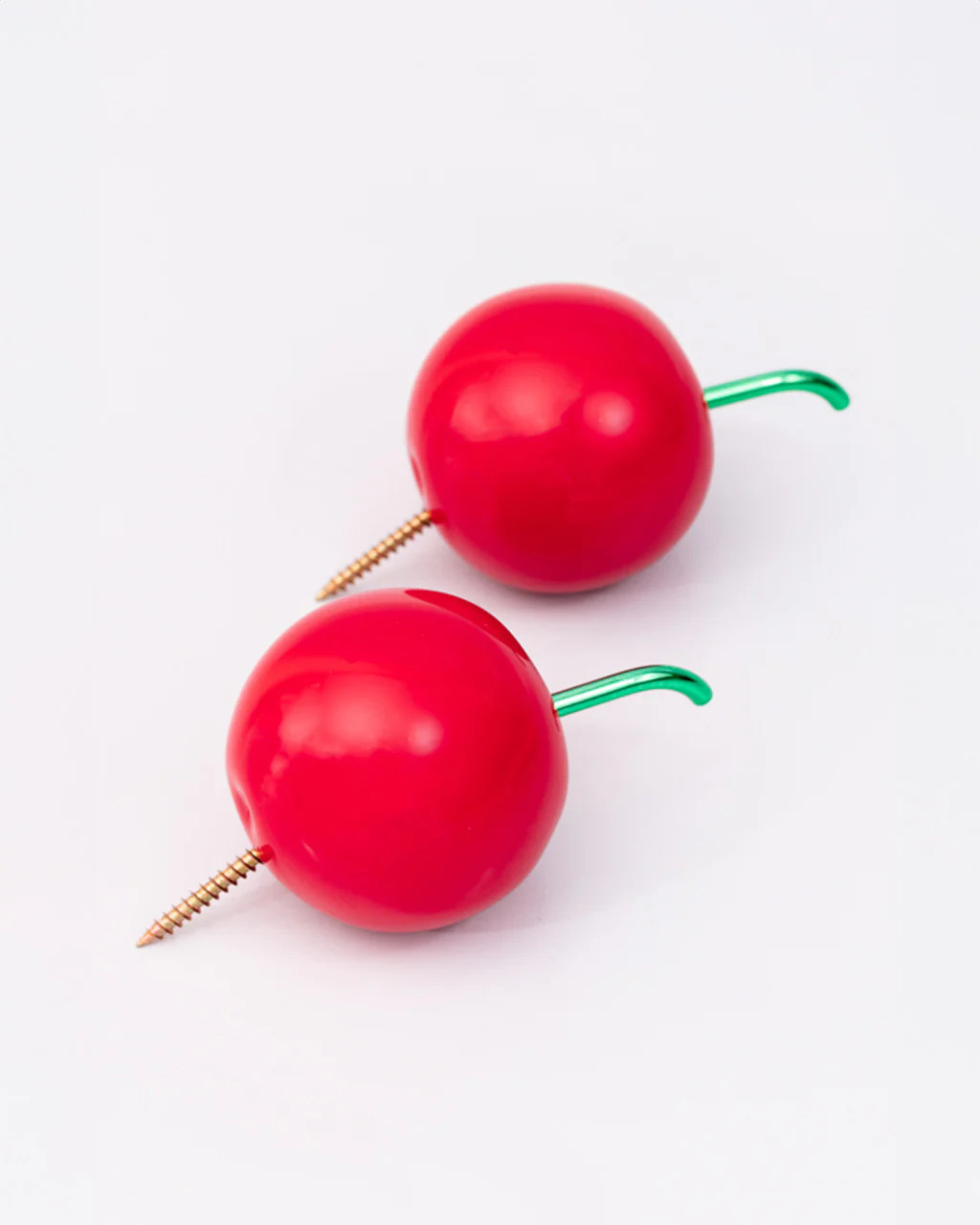 Cherry Wall Hooks - Set of 2 | ban.do