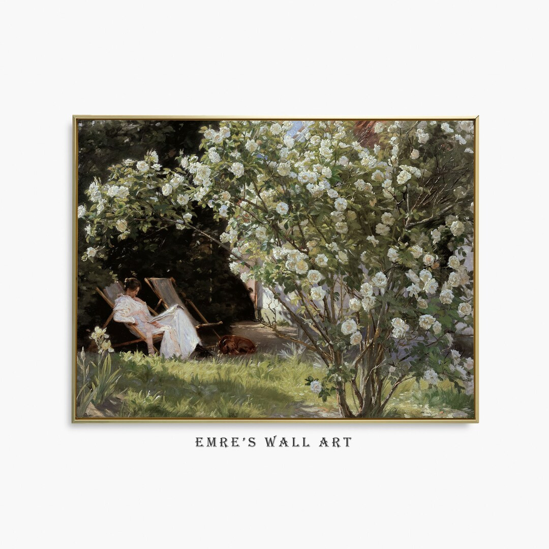 Vintage Summer Painting, French Vintage Art, Vintage Country Print, Vintage Cottage Print, Vintag... | Etsy (US)