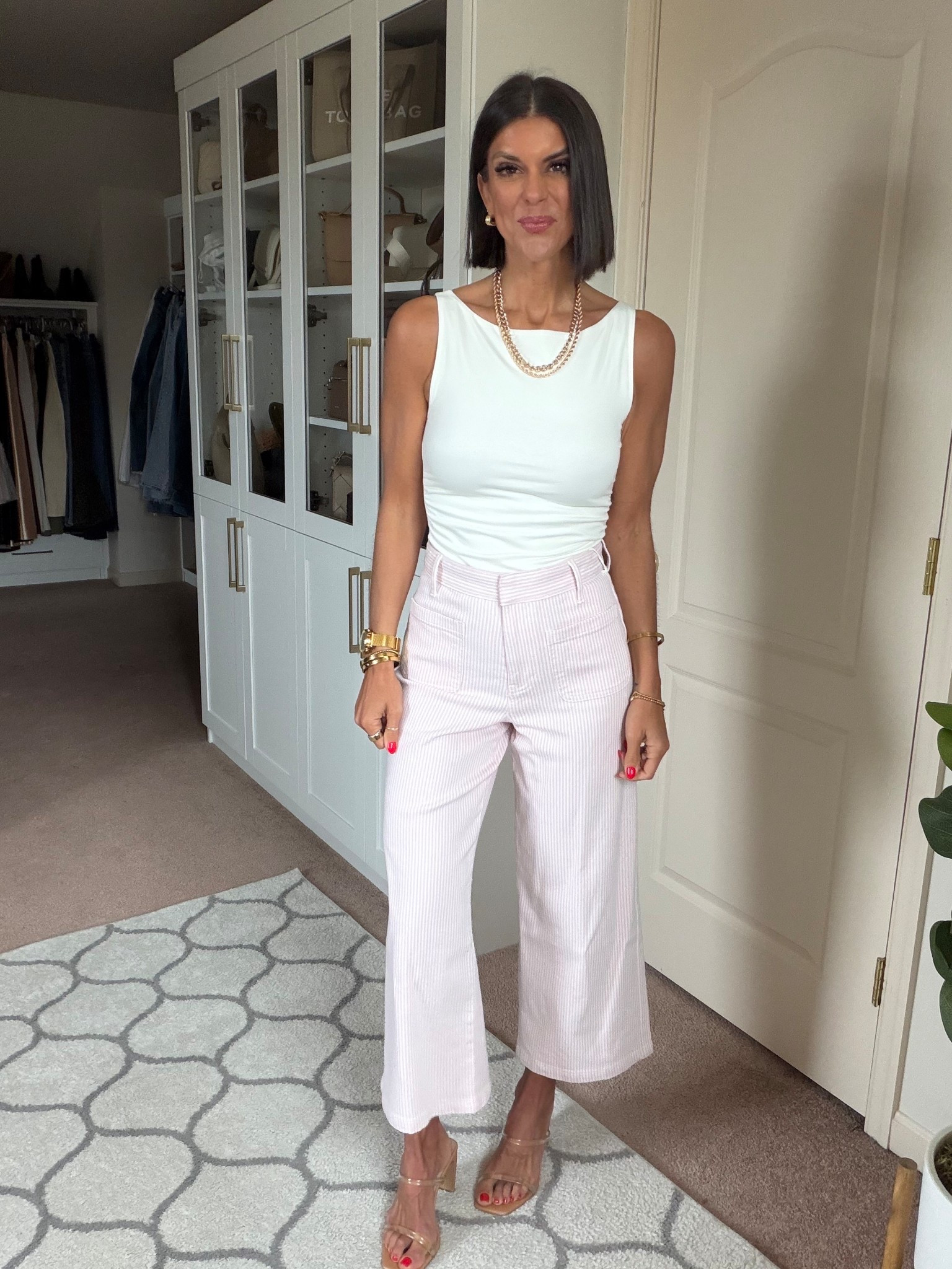 Walmart outfit!!
Size xs in tank
Pink pants size 0

#LTKgrwm #LTKSeasonal #LTKmomlife