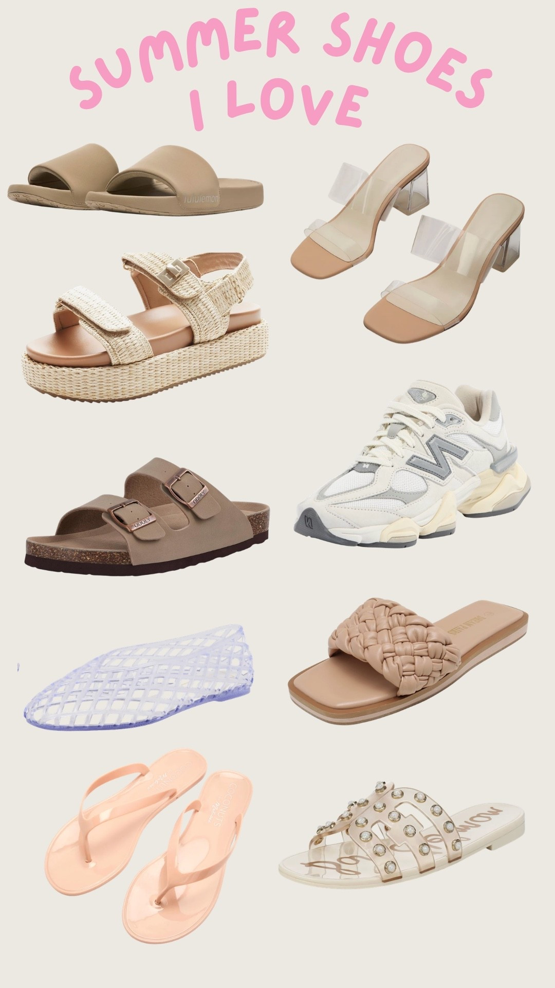 Summer shoes I am loving right now

#LTKgrwm #LTKSeasonal
