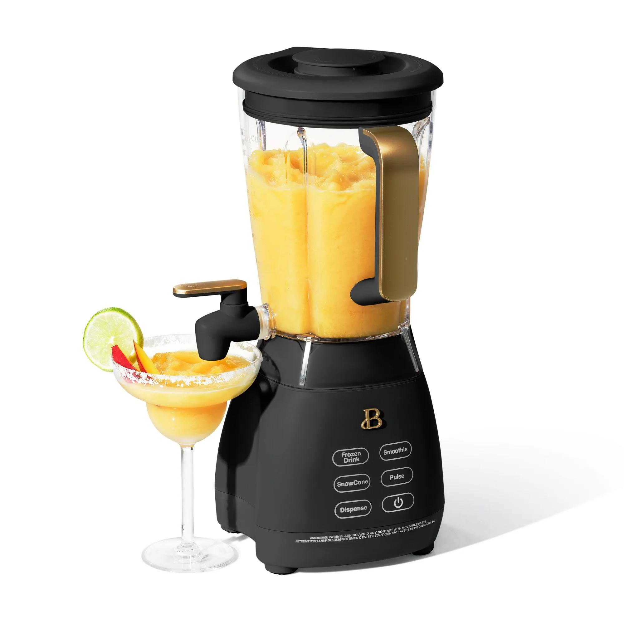 Beautiful Slush Crush 60 oz 4-Speed Frozen Drink Maker, Black Sesame by Drew Barrymore | Walmart (US)