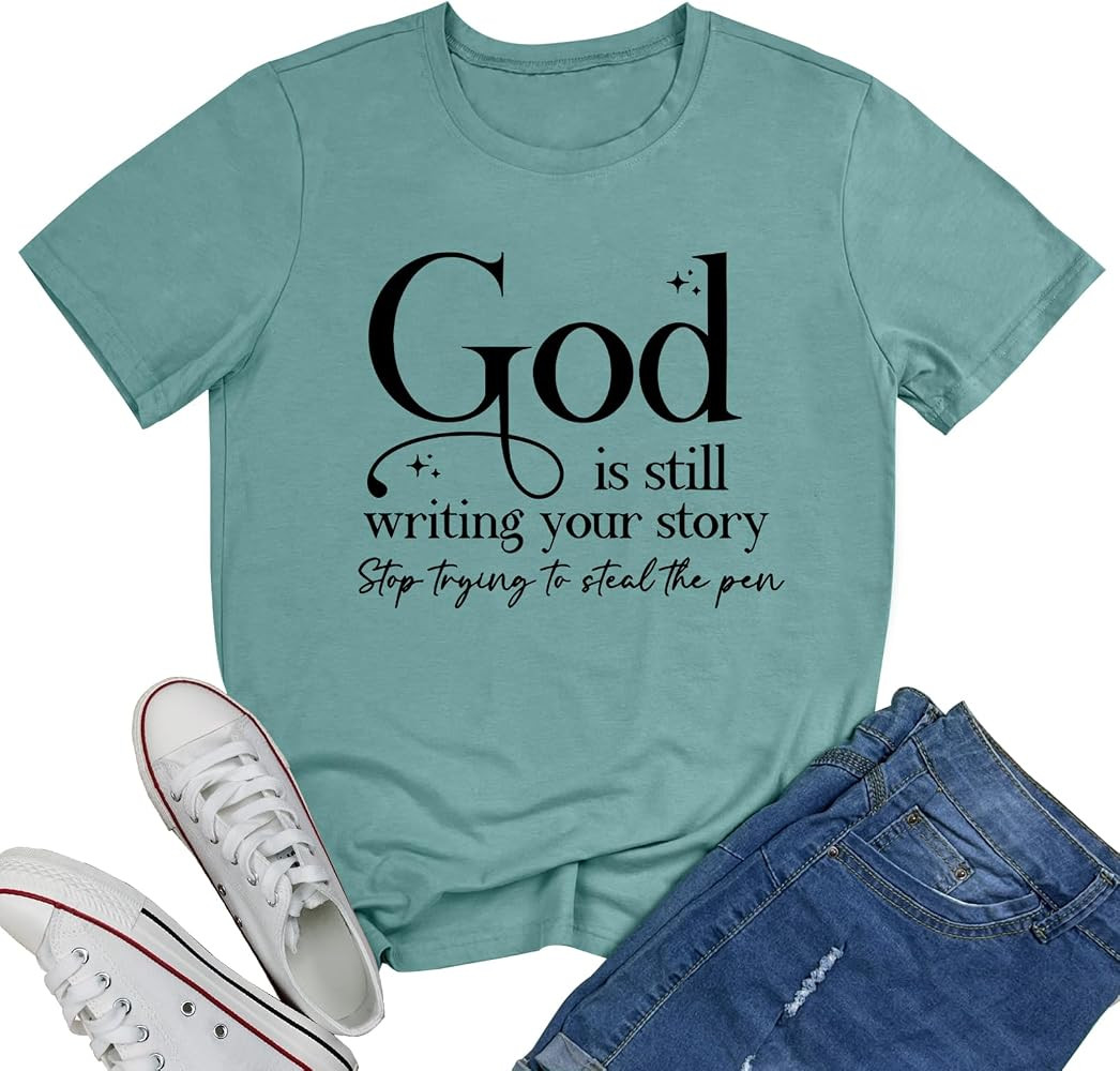 BLACKMYTH Graphic T-Shirts for Women Faith Shirts for Women | Amazon (US)