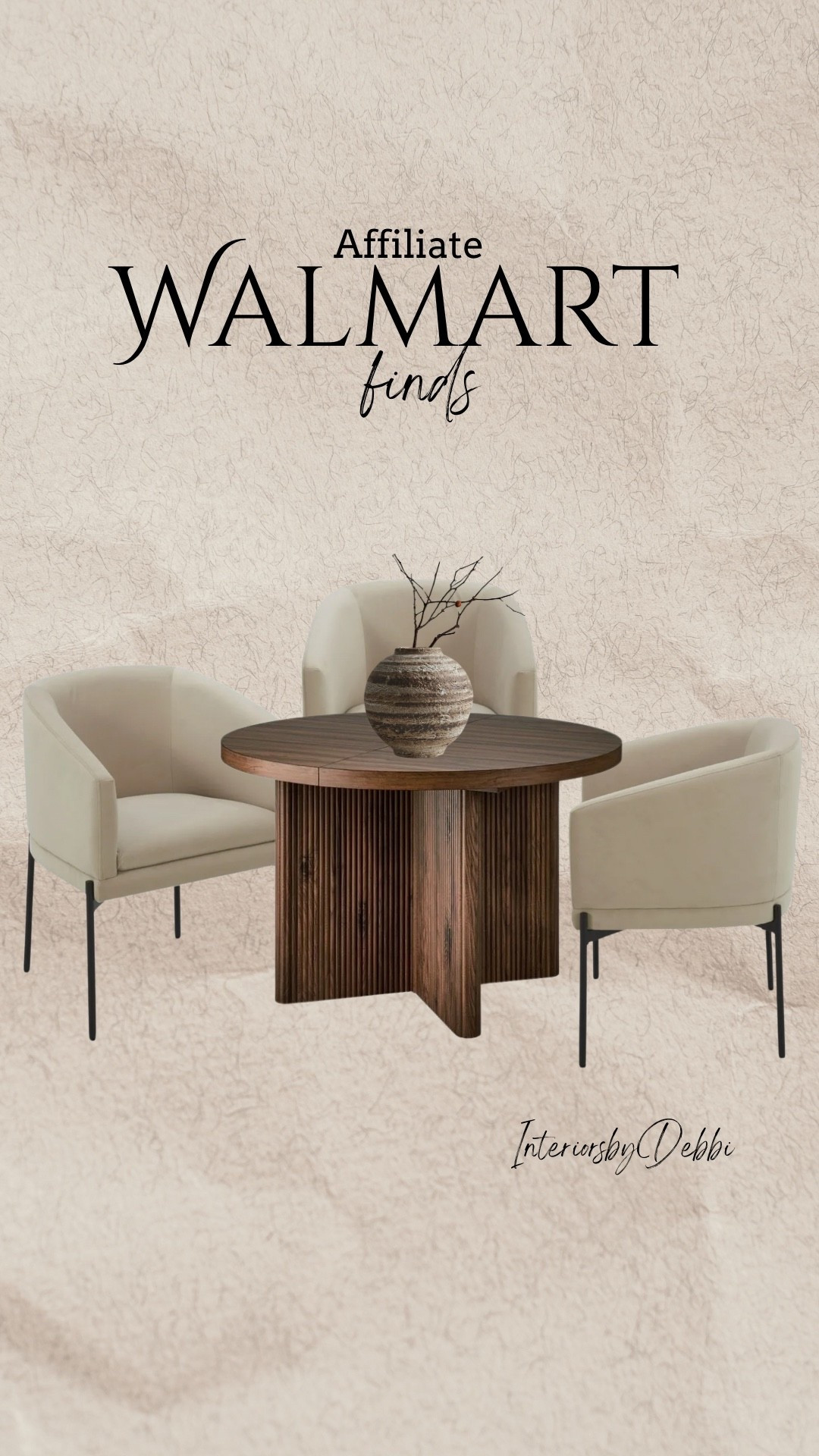 Walmart Finds
Round dining table, upholstered dining chairs, transitional home, modern decor, amazon find, amazon home, target home decor, mcgee and co, studio mcgee, amazon must have, pottery barn, Walmart finds, affordable decor, home styling, budget friendly, accessories, neutral decor, home finds, new arrival, coming soon, sale alert, high end look for less, Amazon favorites, Target finds, cozy, modern, earthy, transitional, luxe, romantic, home decor, budget friendly decor, Amazon decor #walmart

#LTKGiftGuide #LTKHome #LTKHoliday