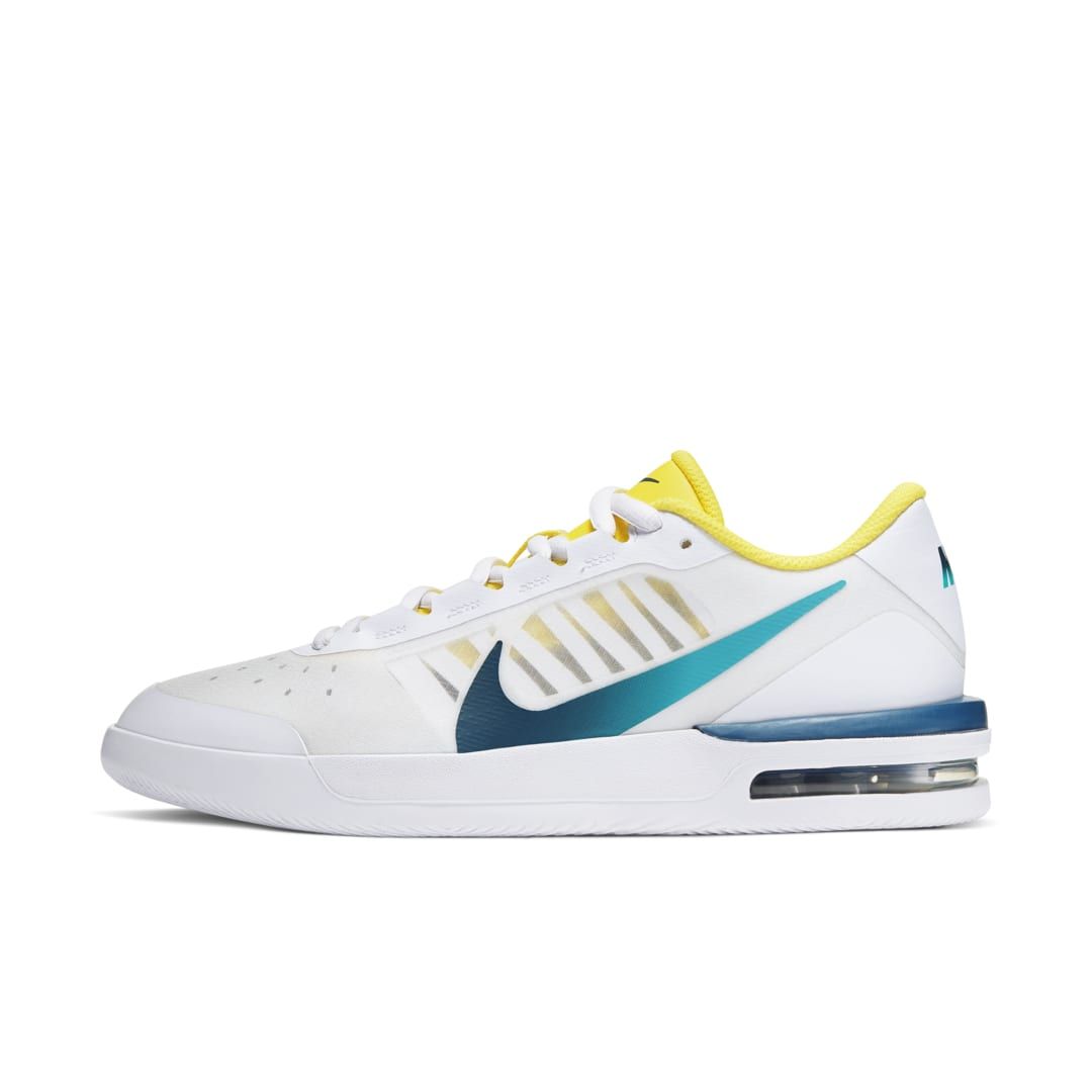 NikeCourt Air Max Vapor Wing MS Womens Tennis Shoe Size 11 (White/Oracle Aqua) CI9838-102 | Nike (US)