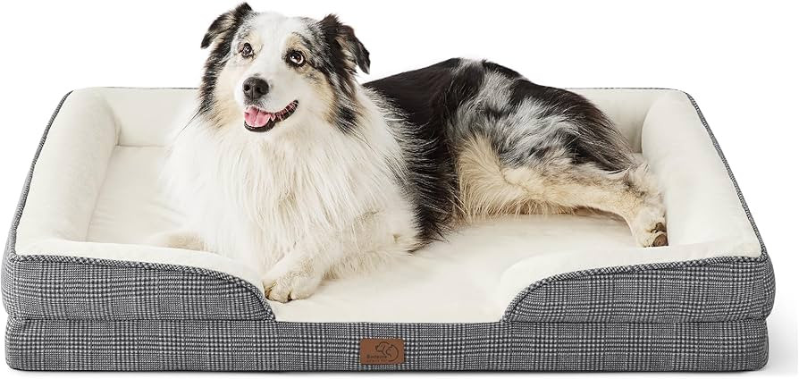 Bedsure Orthopedic Dog Bed for Extra Large Dogs - XL Washable Dog Sofa Beds Large, Supportive Foa... | Amazon (US)
