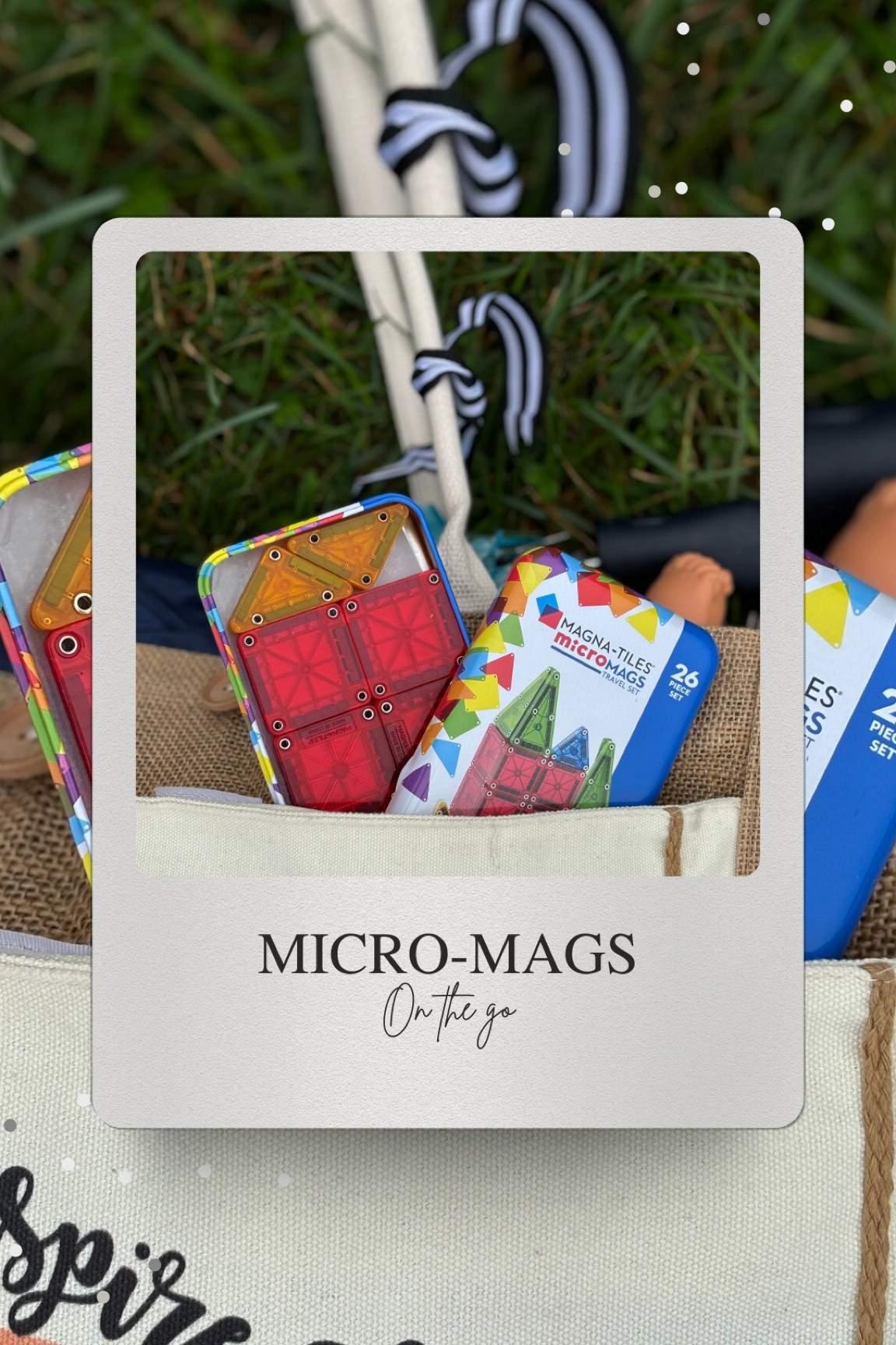 MICRO-MAGS at the perfect on to go toy you can stick in your bag. I kept my youngest busy while my oldest was at soccer. This is a full #momwin

Put “micro” in the comments below 👇🏻 and I’ll send you the link!